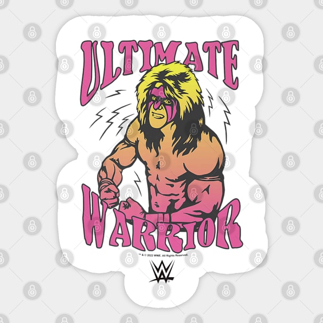 Ultimate Warrior Portrait Sticker by Holman